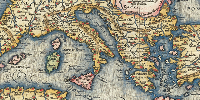 Roman empire map